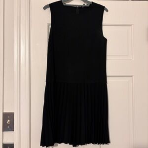 Theory Black Textured Dress